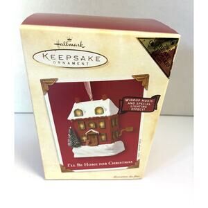 Hallmark Keepsake 2003 Windup Musical Ornament – I’ll Be Home for Christmas